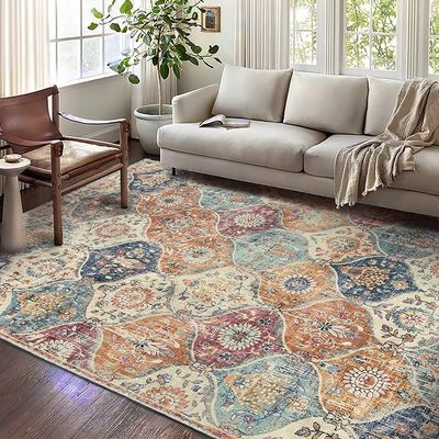 Home Abstract Τυπικό Τουρκικό Εθνοτικό Στυλ Χαλί Ιδανικό για το υπνοδωμάτιο Καναπέ τραπέζι καφέ