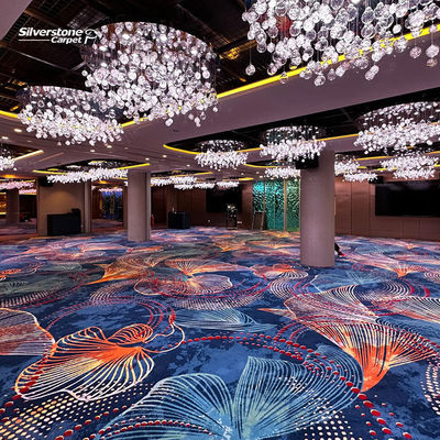 5 Star Hotel Lobby Axminster Carpet Loop Pile Hotel Wool Carpet για σύγχρονο σχεδιασμό