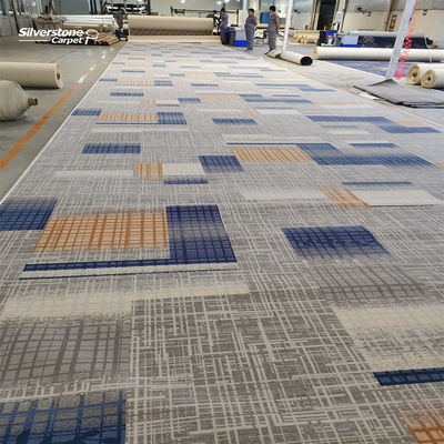 5 Star Hotel Lobby Axminster Carpet Loop Pile Hotel Wool Carpet για σύγχρονο σχεδιασμό