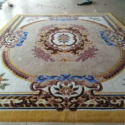 Ακρυλική στρογγυλή περιοχή χαλί χεριού Tufted χαλί με 12mm ύψος στοίβας και εξαιρετική