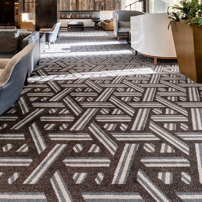 Προσαρμοσμένο χρώμα Wilton Woven 4m Roll Floral Pattern τοίχος σε τοίχο χαλί σε 100% Nylon