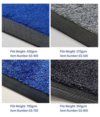 Οικιακή διακόσμηση ορθογώνιο Custom Carpet Printed Logo Doormat για εσωτερική εξωτερική είσοδο