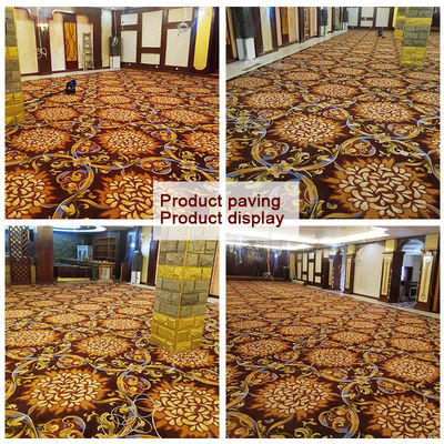 Δωμάτιο ξενοδοχείου 100% Νάιλον Τυπωμένο Broadloom Cut Pile Χαλί ξενοδοχείου με πλάτος 4m/3.66m