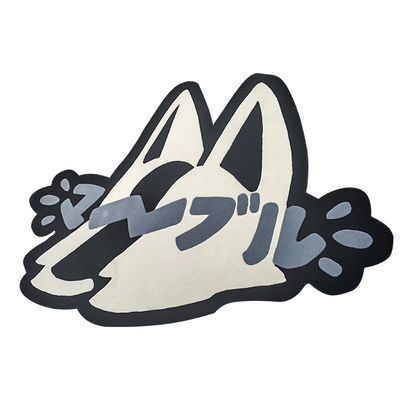 Προσαρμοσμένο Tufted Custom Anime Cartoon Sneaker 3D Design Logo Die Cut Carpet Area Carpets