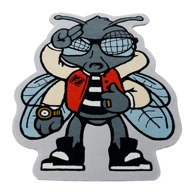 Προσαρμοσμένο Tufted Custom Anime Cartoon Sneaker 3D Design Logo Die Cut Carpet Area Carpets