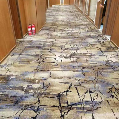 Τυπωμένο χαλί από νάιλον σε ορθογώνιο σχήμα για διακόσμηση αίθουσας χορού και διαδρόμου ξενοδοχείου
