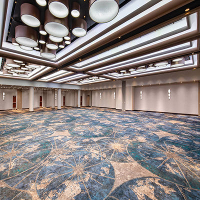 Χαλί στυλ ξενοδοχείου για διάδρομο Custom Nylon Printed Floral Carpet