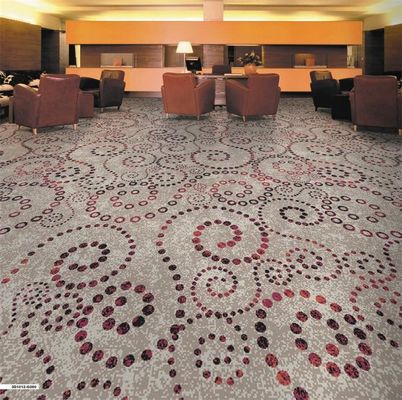 Προσαρμοσμένο χαλί Axminster σε μηχανικό στυλ Jacquard για πολυτελή καταλύματα