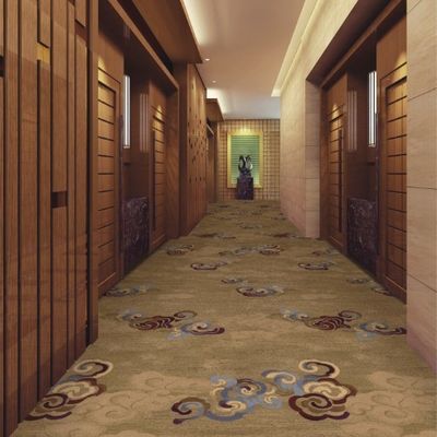 Προσαρμοσμένο χαλί Axminster σε μηχανικό στυλ Jacquard για πολυτελή καταλύματα