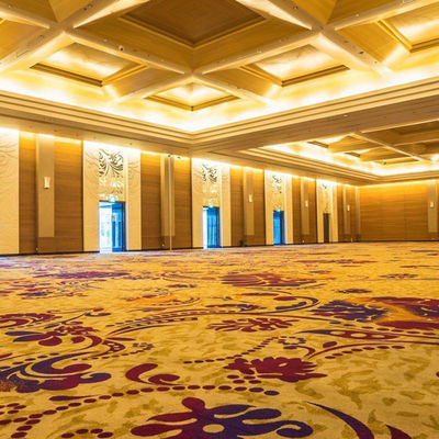 Προσαρμοσμένο μοντέλο Soundproof Axminster Κινηματογράφο Σπίτι Θέατρο χαλί για το ξενοδοχείο σαλόνι