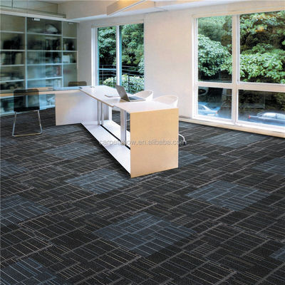 100% PP Stripe Design Office Carpet Tile BALANCE για τον εμπορικό τομέα της Μαλαισίας