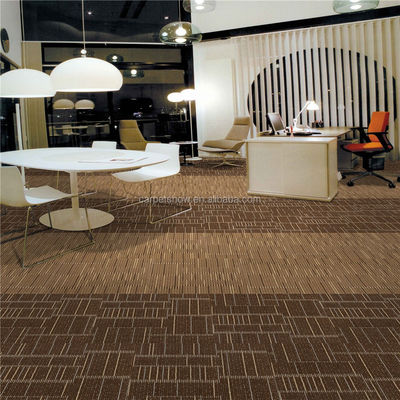 100% PP Stripe Design Office Carpet Tile BALANCE για τον εμπορικό τομέα της Μαλαισίας