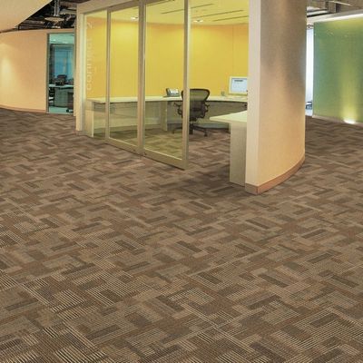 Ξενοδοχείο Μοντέρνο 100x100 πλακάκια χαλί PVC με υπνοδωμάτιο για έφηβους και βάρος στοίβας 520g/τ.μ.