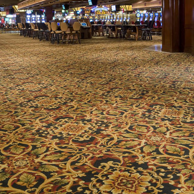 Δωμάτιο συνεδριάσεων Κόψτε στοίβα Axminster Design Wool Nylon Carpet με Custom Pattern Design