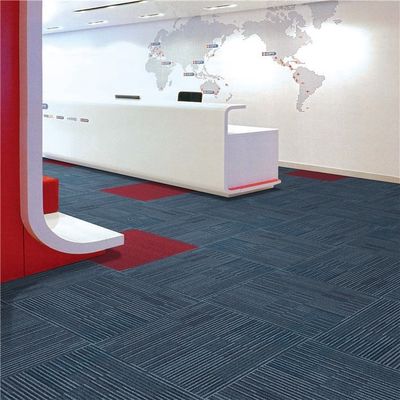 Εμπορικά κτίρια Διακόσμηση δαπέδου χαλί 520g/τ.μ. Πολυπροπυλένιο τετραγωνικό χαλί χαλί
