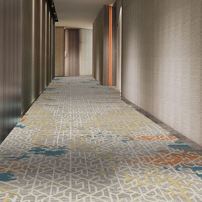 Μηχανικά κατασκευασμένα χαλιά Broadloom για προσαρμοσμένη κάλυψη τοίχων σε πολυτελή ξενοδοχεία