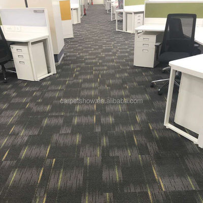 100*100cm Νάιλον Μονουλάριες επιφάνειες χαλιών γραφείου με ύψος 4,5mm για εμπορικούς χώρους