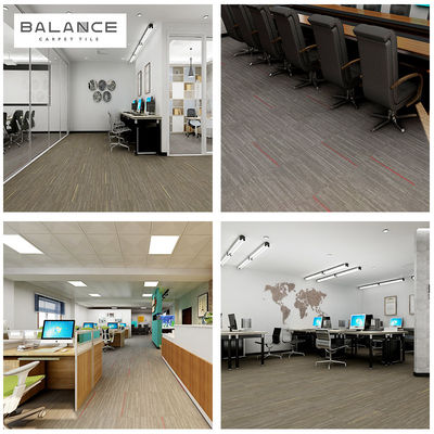 OEM PP Office Modular Carpet Tile σε ανατολικό στυλ και tufted design για εμπορικά