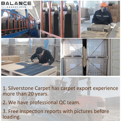 Προσαρμοσμένο πλατύ κύκλωμα στοίβας PVC Modular Carpet για σύγχρονα μοτίβα σε εμπορικούς χώρους
