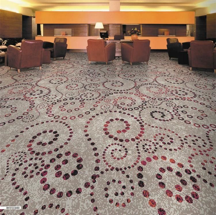 Axminster Cut Pile Pattern Carpet Roll για διακόσμηση χορευτικού χώρου ξενοδοχείου 5 αστέρων