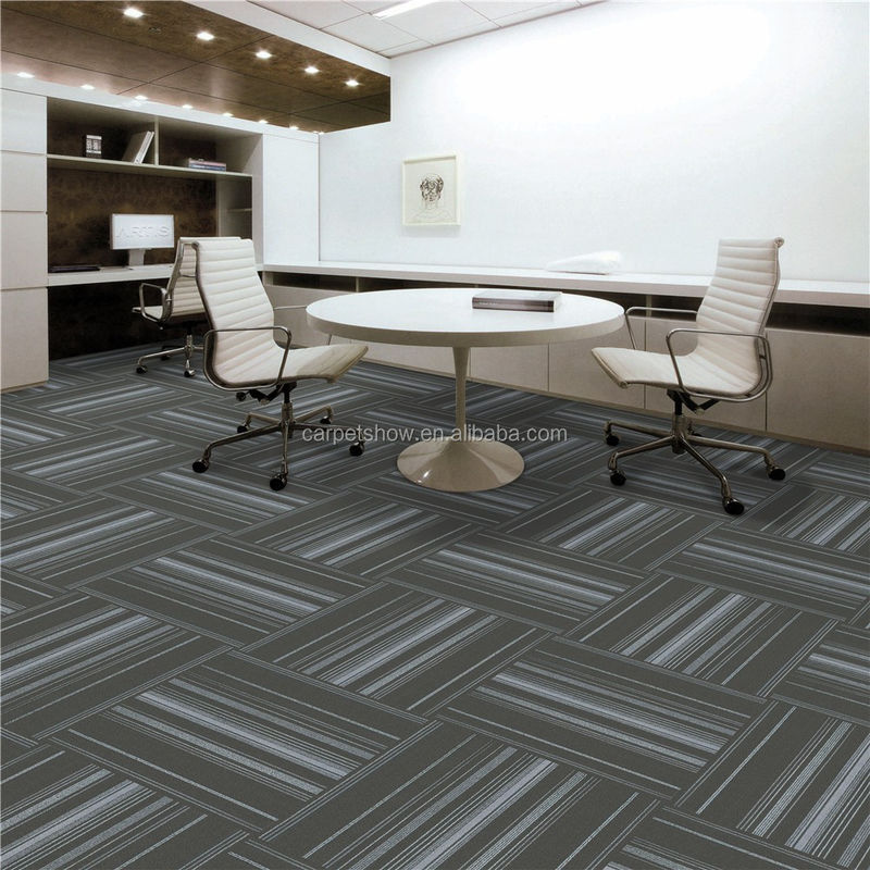 500mm*500mm PP Modular Carpet Tile PVC Backing Machine Made Carpet για το υπνοδωμάτιο