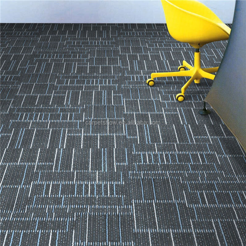 100% PP Stripe Design Office Carpet Tile BALANCE για τον εμπορικό τομέα της Μαλαισίας