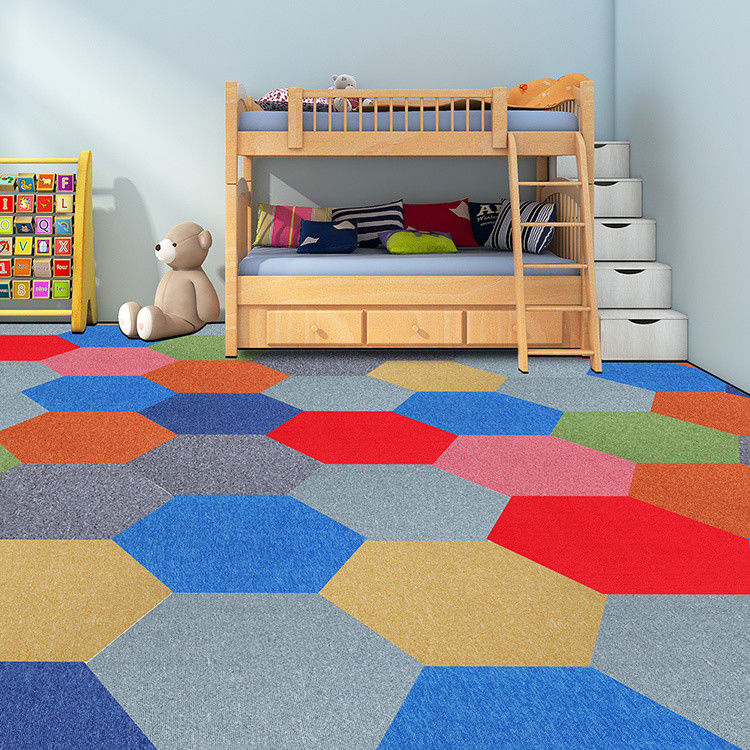 Η Hexagon Commercial 100% SD Nylon Carpet Tile Floor Carpet Machine που έχει σφραγισθεί για αντοχή